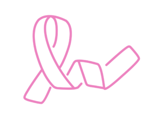 Laçao rosa câncer de mama - contorno