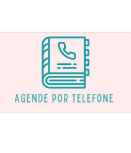 botão ícone de agenda e telefone