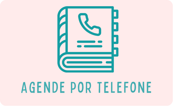 botão ícone de agenda e telefone