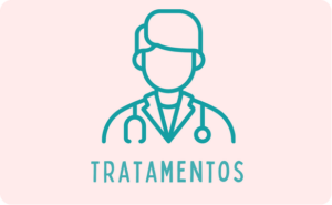 botão com ícone de médico - tratamento