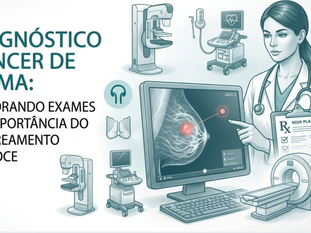 DIAGNÓSTICO CÂNCER DE MAMA: SINTOMAS, EXAMES E A IMPORTÂNCIA DO RASTREAMENTO PRECOCE