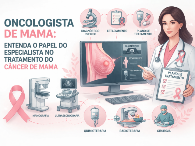 ONCOLOGISTA DE MAMA: ENTENDA O PAPEL DO ESPECIALISTA NO TRATAMENTO DO CÂNCER DE MAMA