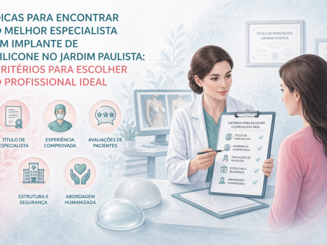 DICAS PARA ENCONTRAR O MELHOR ESPECIALISTA EM IMPLANTE DE SILICONE NO JARDIM PAULISTA: CRITÉRIOS PARA ESCOLHER O PROFISSIONAL IDEAL