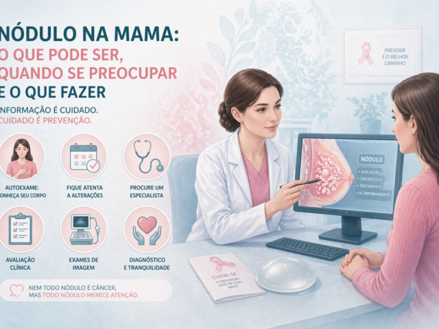 Nódulo na Mama: O Que Pode Ser, Quando Se Preocupar e O Que Fazer