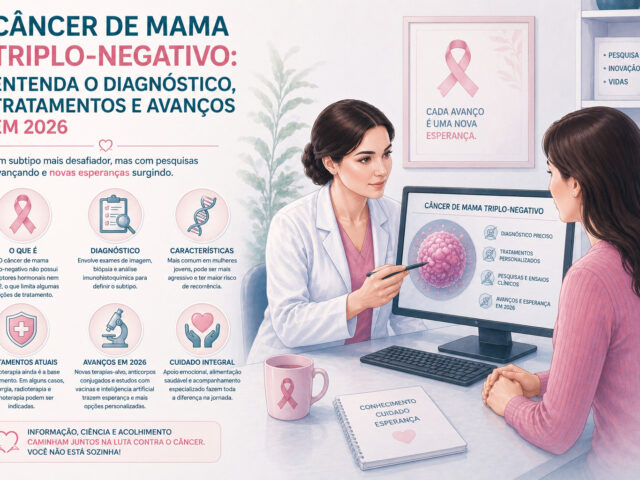 Câncer de Mama Triplo-Negativo: Entenda o Diagnóstico, Tratamentos e Avanços em 2026