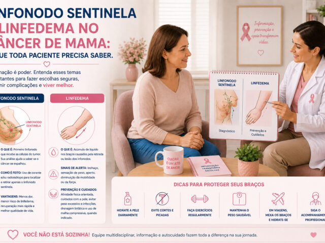 Linfonodo Sentinela e Linfedema no Câncer de Mama: O Que Toda Paciente Precisa Saber
