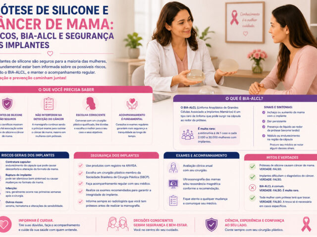 Prótese de Silicone e Câncer de Mama: Riscos, BIA- ALCL e Segurança dos Implantes