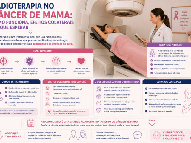 Radioterapia no Câncer de Mama: Como Funciona, Efeitos Colaterais e O Que Esperar