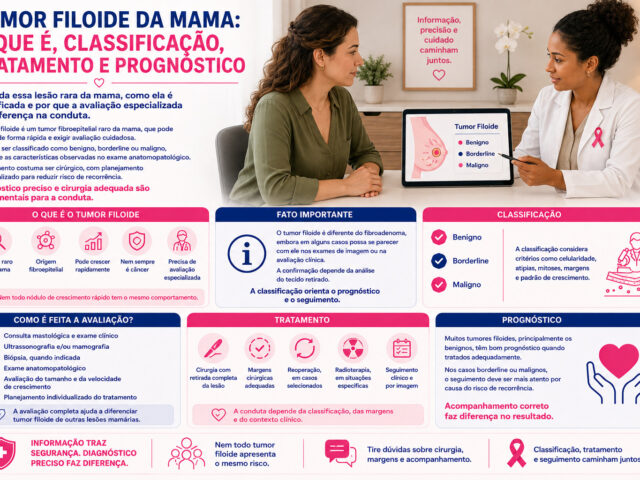 Tumor Filoide da Mama: O Que É, Classificação, Tratamento e Prognóstico