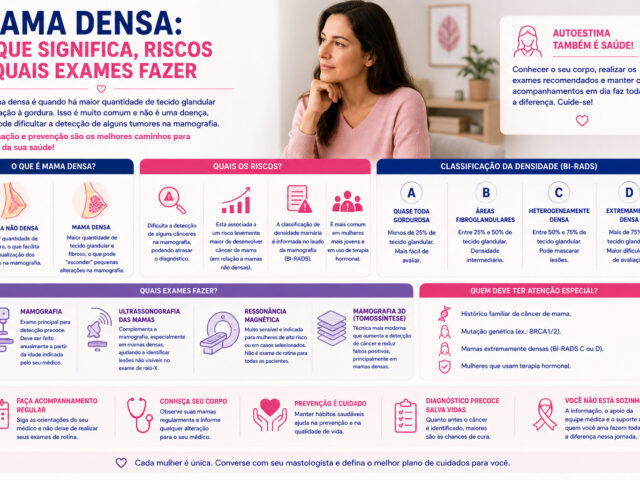 Mama Densa: O Que Significa, Riscos e Quais Exames Fazer